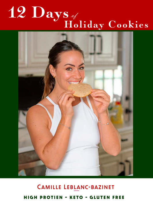 12 Days of Holiday Protein Cookies